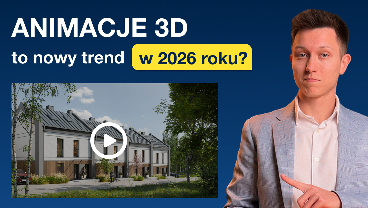 Promotional film of the estate without camera shooting? Discover 3D animation